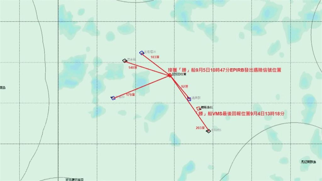 東港籍勝隆漁61號遇險　台船長10印尼船員下落不明