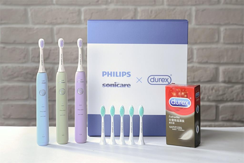 終結親親口臭危機 飛利浦Sonicare X杜蕾斯Durex情人節限定聯名組合
