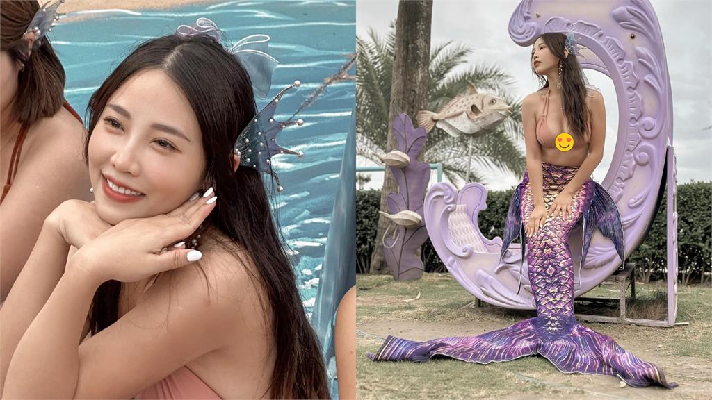 咪妃化身絕頂美人魚「誠意全下鍋」！水中游太速「重點快噴裝」網狂吼：阿嘶…