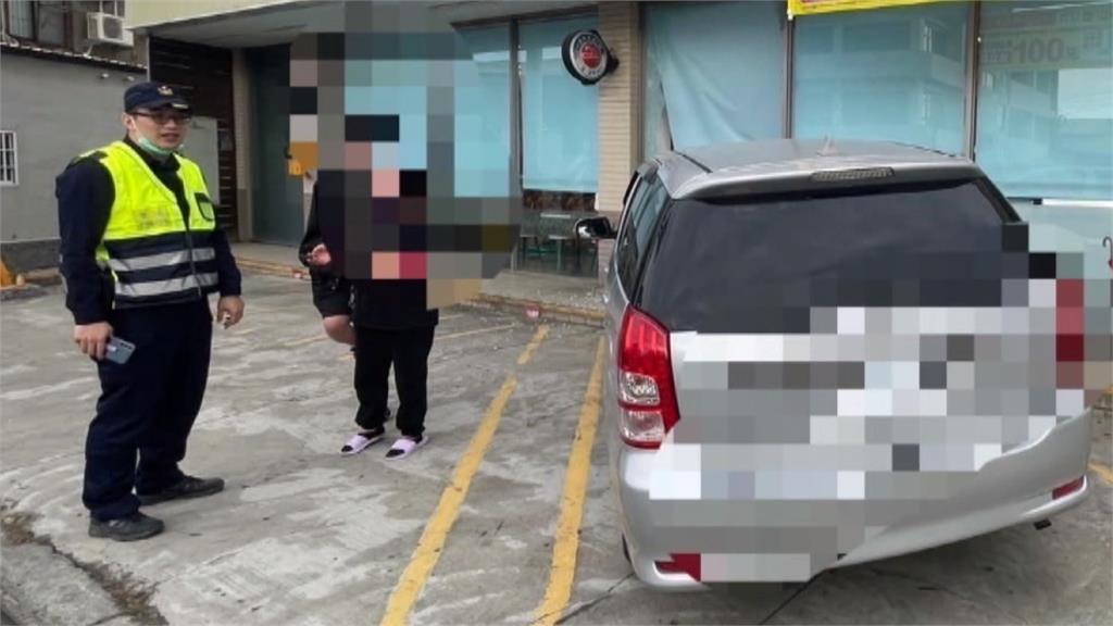 苗栗無照男「練車」準備考駕照 疑誤踩油門撞超商