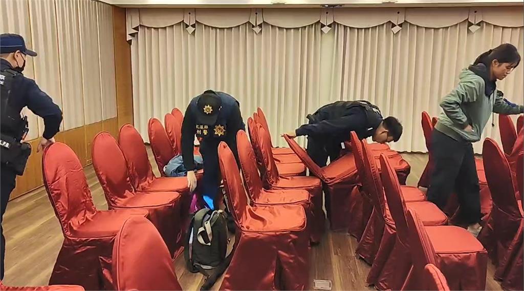 快新聞／黃捷、謝佩芬花蓮演講　飯店接獲「炸彈恐嚇電郵」警方急到場