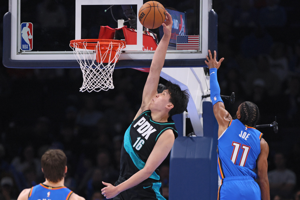 NBA(影)/雷霆擊敗拓荒者復仇成功!史上第5支開季17勝1敗球隊