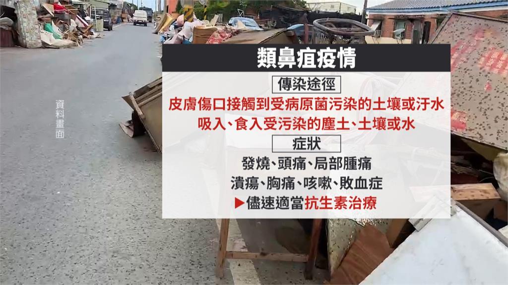 凱米颱風後「本土類鼻疽」暴增11例 疾管署:本週疫情達高峰