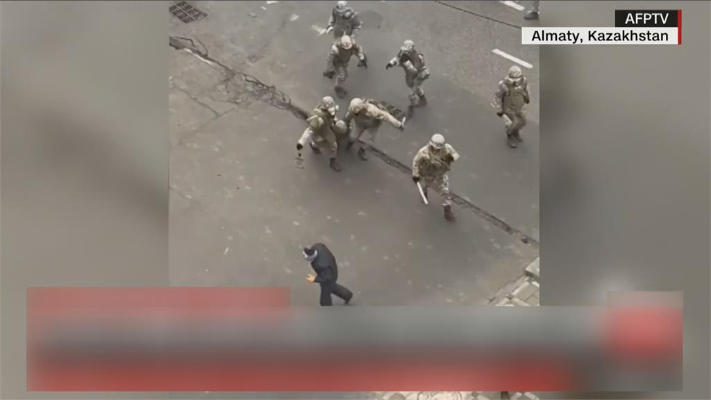 哈薩克燃料上漲爆民怨! 民眾示威警民衝突
