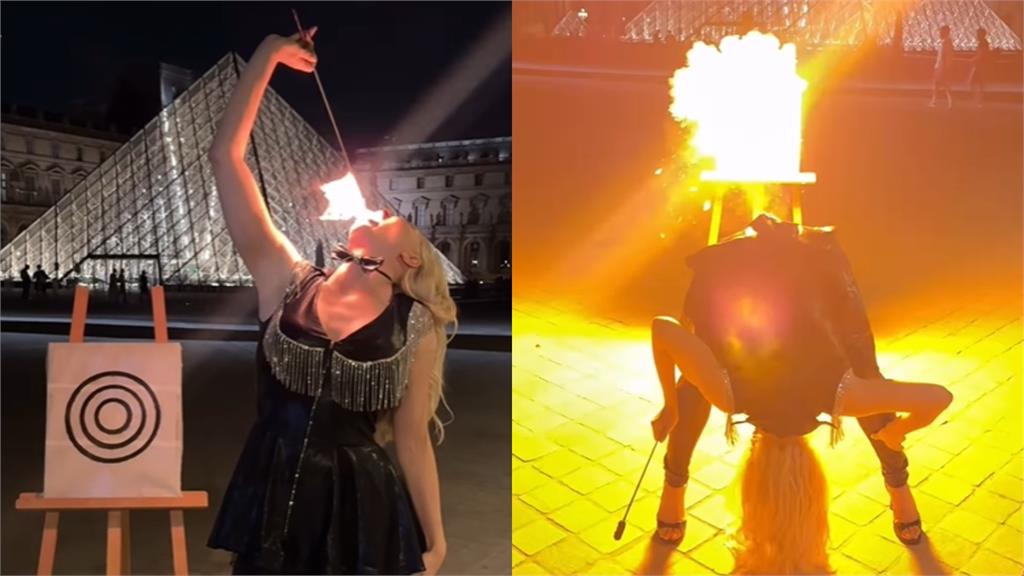 超兇網紅街頭「猛吞火球」太炸裂　秒彎腰「狂噴超巨烈焰」吸124萬人圍觀！