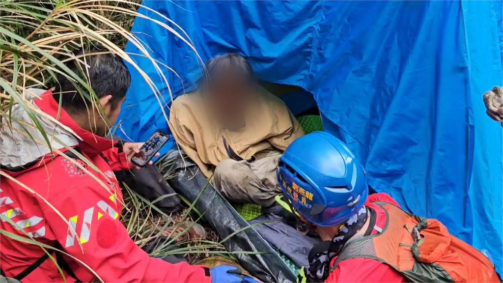 聽障男獨登迷路失聯5天 獲救情緒激動
