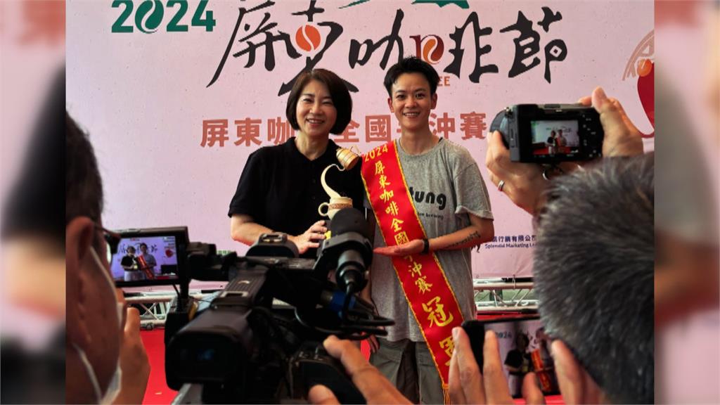 熱搜/手沖咖啡冠軍返鄉創業 推廣優質屏東咖啡