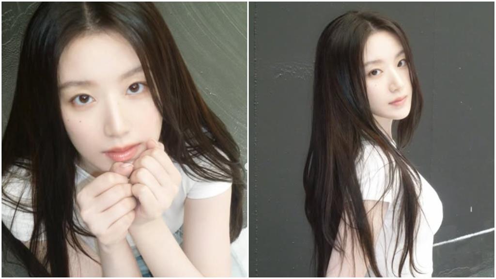 清純長髮妹「整尊白到發光」竟是舒華!社群「消失1個月」突曬絕頂視角