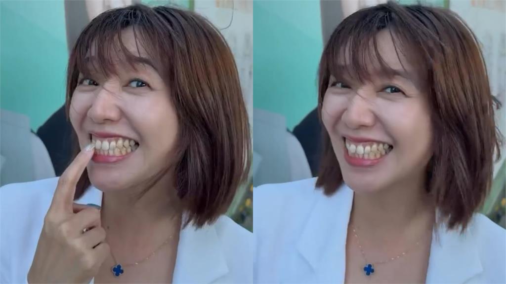 美女立委競選看板遭「抹黑」！她親赴現場「用大牙刷做1事」…萬網讚：EQ真高