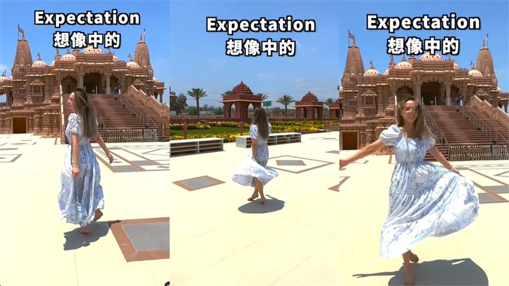 滴妹辣穿「超緊身戰袍」勇闖洛杉磯!赤腳狂奔「裙子大起飛」穿幫畫面網瘋傳