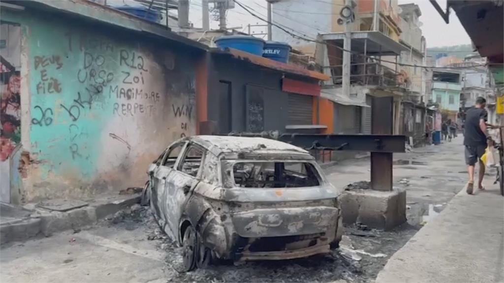 打擊里約最大惡勢力「紅色指揮部」！　巴西派2500名警力　逾60名嫌犯死亡死、4警殉職