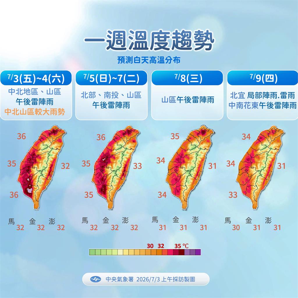 快新聞／雙颱環伺！「「巴威、梅莎」接力生成　氣象署揭對台影響
