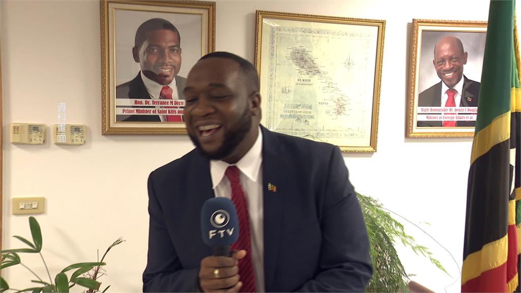 聖克大使自豪喊「我台灣人」　學生時期赴台留學6年