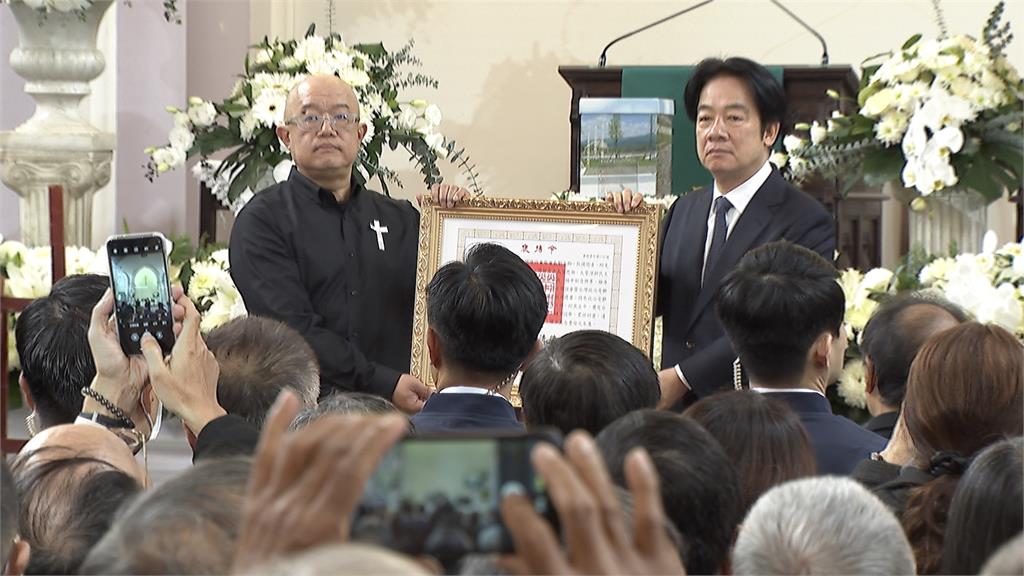 白色恐怖受難者劉金獅追思禮拜　賴總統頒褒揚令