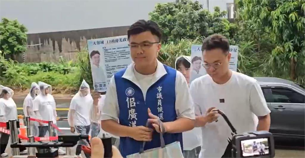 快新聞/佀廣洋登記了!不甩霸凌、學歷爭議 參選畫面曝光