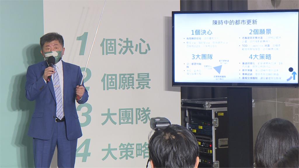 轟柯都更成績灌水 陳時中:提願景非畫大餅