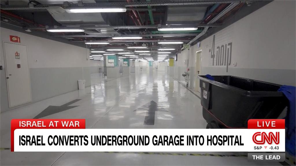 以色列全面進入戰爭狀態　地下醫院守護病患