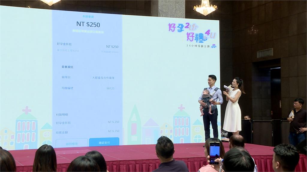 蔣萬安背三寶首亮相! 推孕產期車費補助8千元