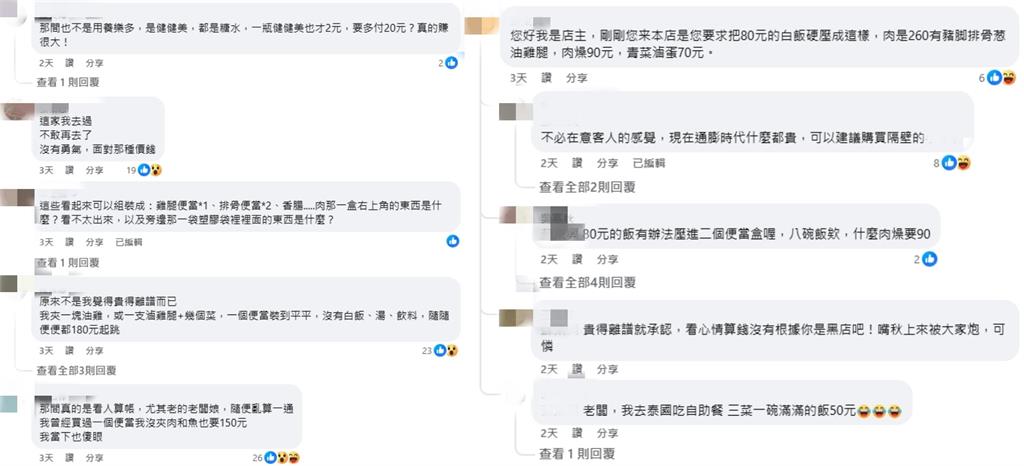 台東「2個便當500塊」他怒公審!老闆「下場滅火」…網不買單:一次店