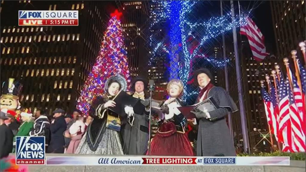 15米耶誕樹遭縱火 福斯紐約總部光速完美複製
