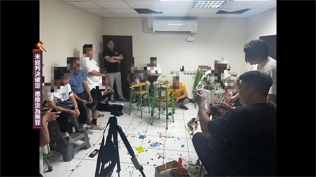 新北林口民宅藏天九牌賭場！　警攻堅逮２９人
