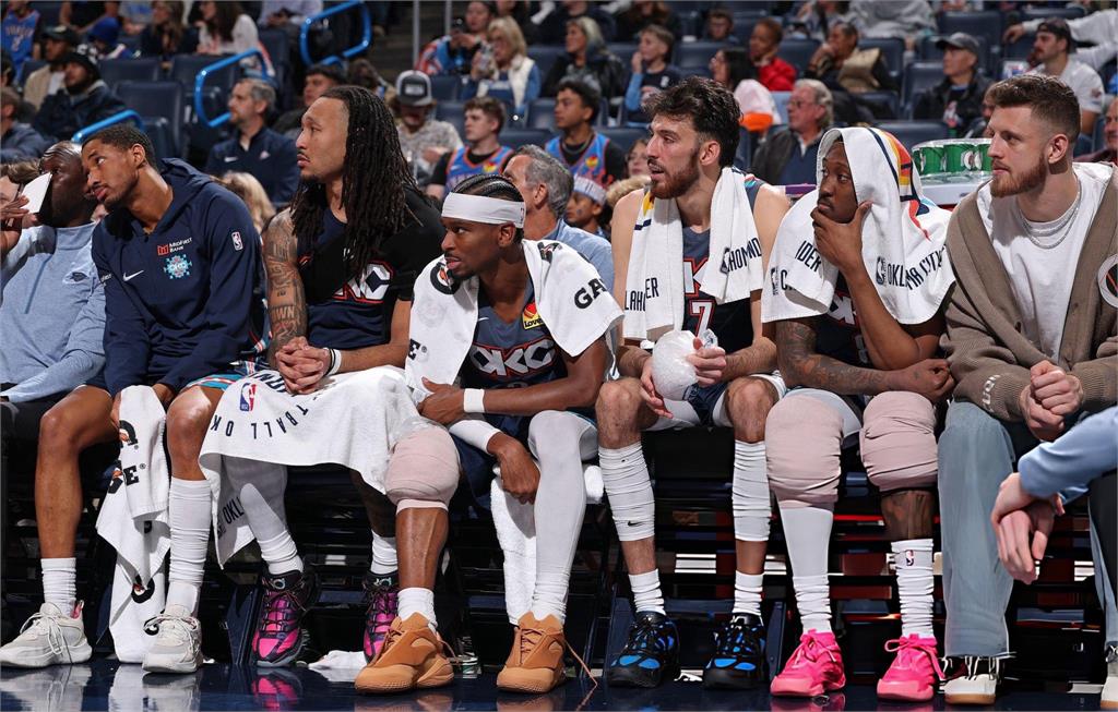 NBA(影)／「SGA」不上場依舊打爆對手！雷霆開季23勝1敗平隊史15連勝紀錄