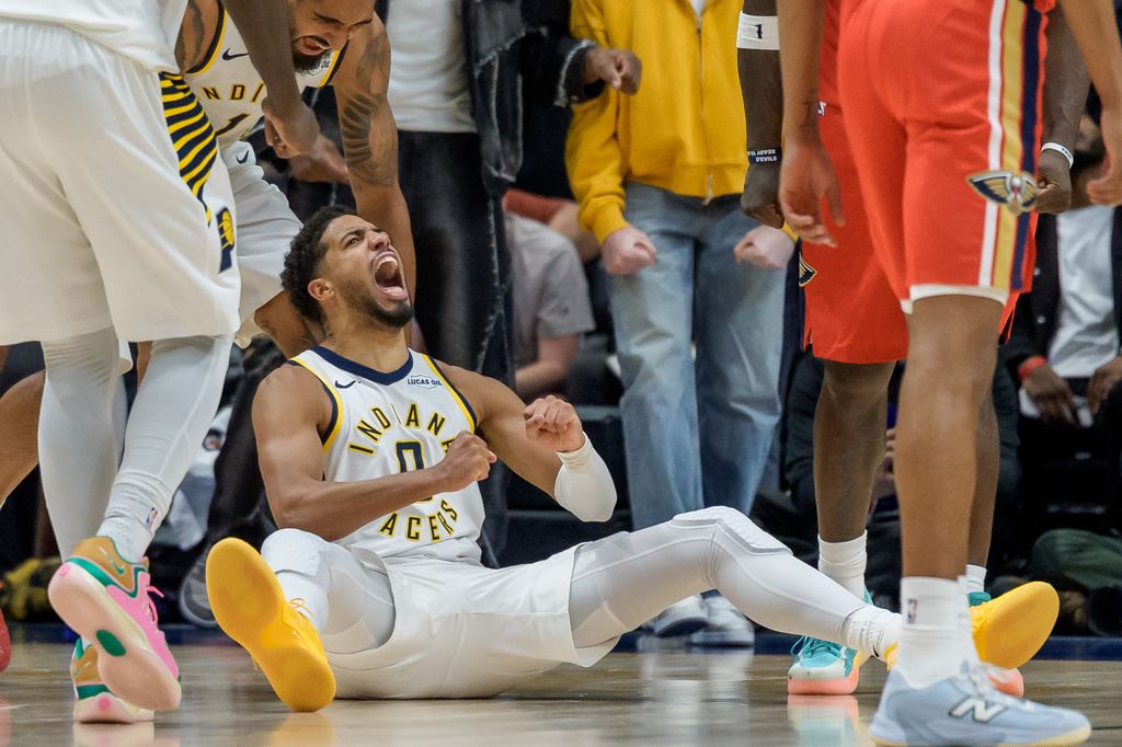 NBA(影)／相隔486天開幕戰復出！溜馬明星後衛哈利伯頓心情激動忍不住落淚