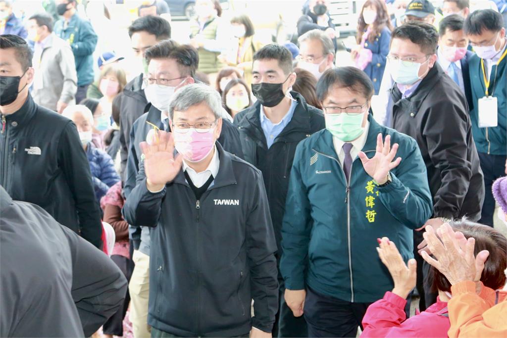 玉井冷鍊物流中心開工有利農產品外銷 陳建仁:身為半個台南人與有榮焉