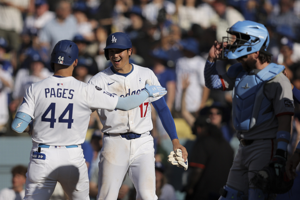 MLB(影)/大谷全場3安猛打賞!稱職扮演進攻核彈頭道奇5比4退巨人