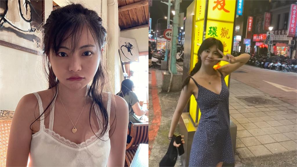 22歲「港版子瑜」被台灣熱到融化！「火辣偷渡」比基尼網嗨：女神好兇