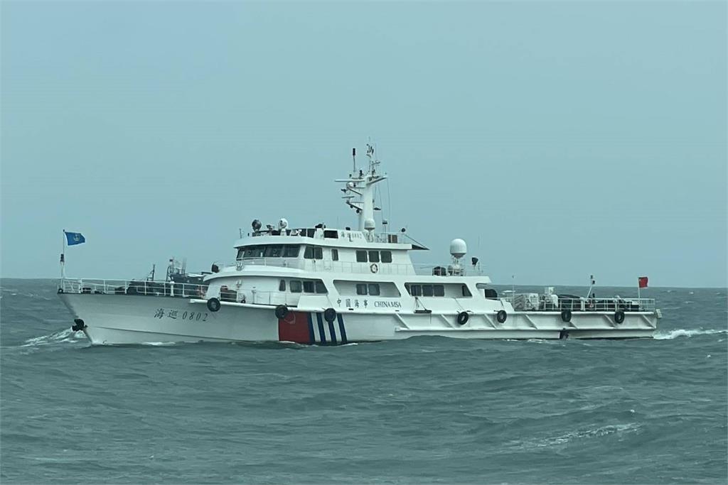 快新聞/中國今派出12船艦騷擾金門海域 我海巡署全程監控驅離