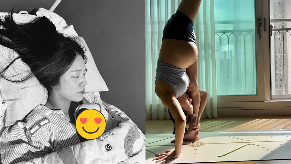 卡達街頭「身體對折」暴紅！南韓瑜伽老師生下寶寶：一生中最棒的事