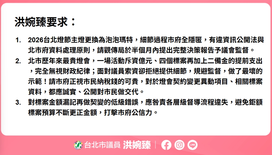 快新聞／中國「泡泡瑪特」空降台北燈節！洪婉臻轟「規避監督」　北市府回應了