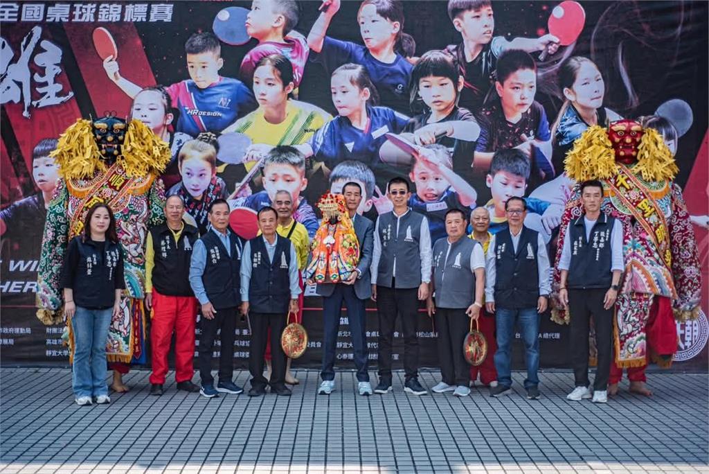 北港媽祖盃邁入第三屆 規模擴大 英雄齊聚 展現宗教x桌球結合的魅力