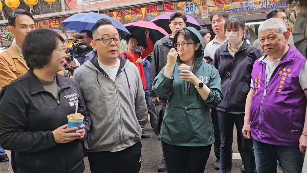 童子瑋邀蕭美琴到基隆 大聊蔡英文爆料「皺紋跑到賴」