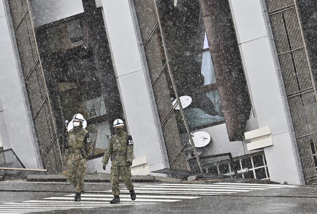 最強寒流逼近日本　能登半島強震災區雪上加霜