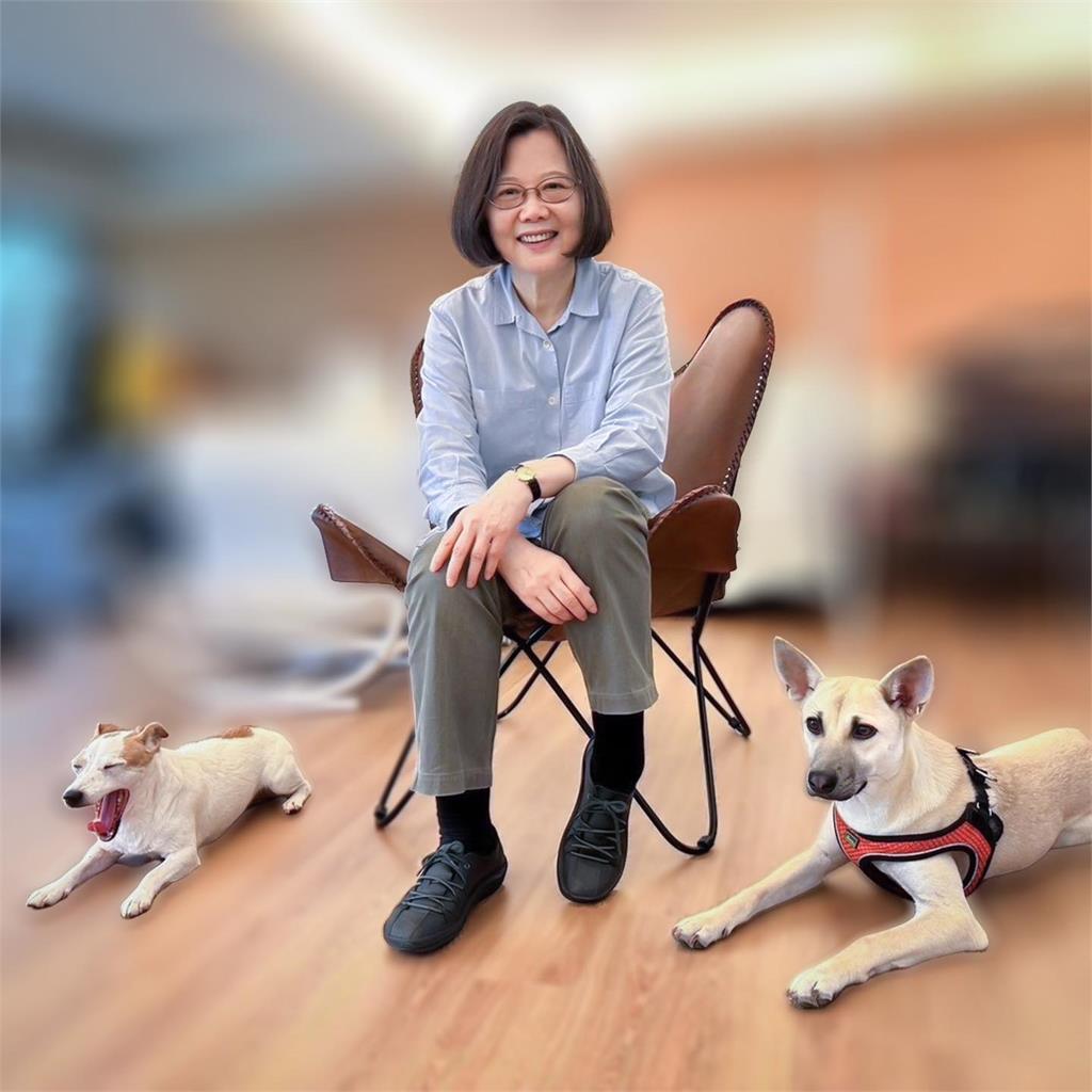 高鐵「埋頭苦讀妹子」竟是蔡英文!「親民3互動」曝光…網喊:眼眶流淚