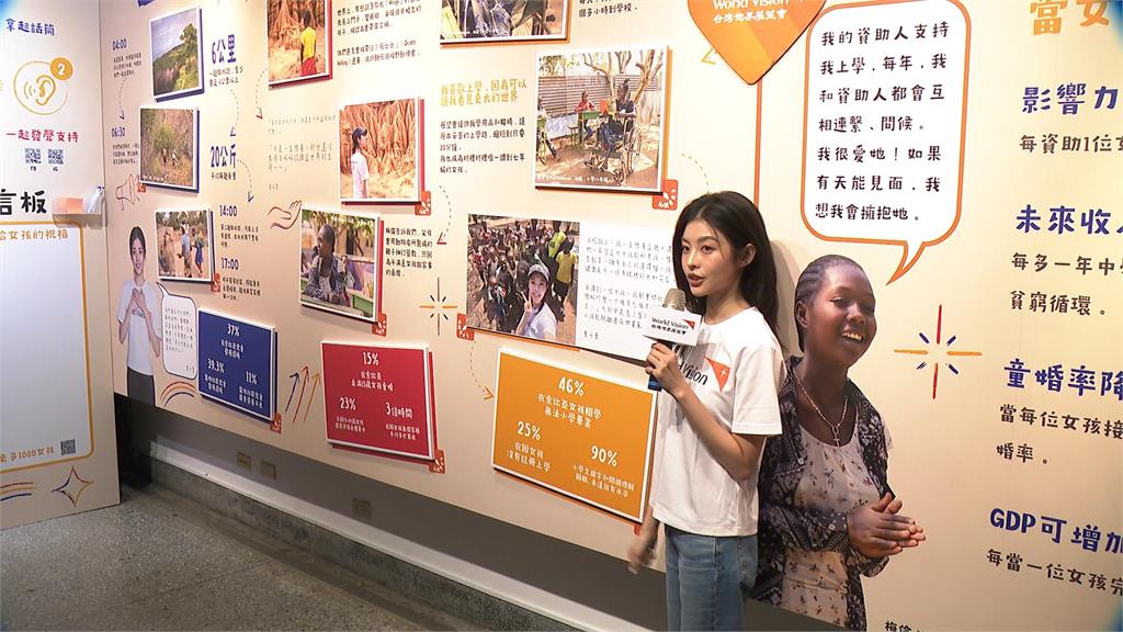 詹子萱首踏伊索比亞　走進「死亡谷」直擊女孩生存困境
