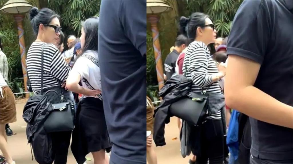 54歲「惹火女王」邱淑貞現身迪士尼!「腰溢一圈肉」嚇呆網:星味全沒了