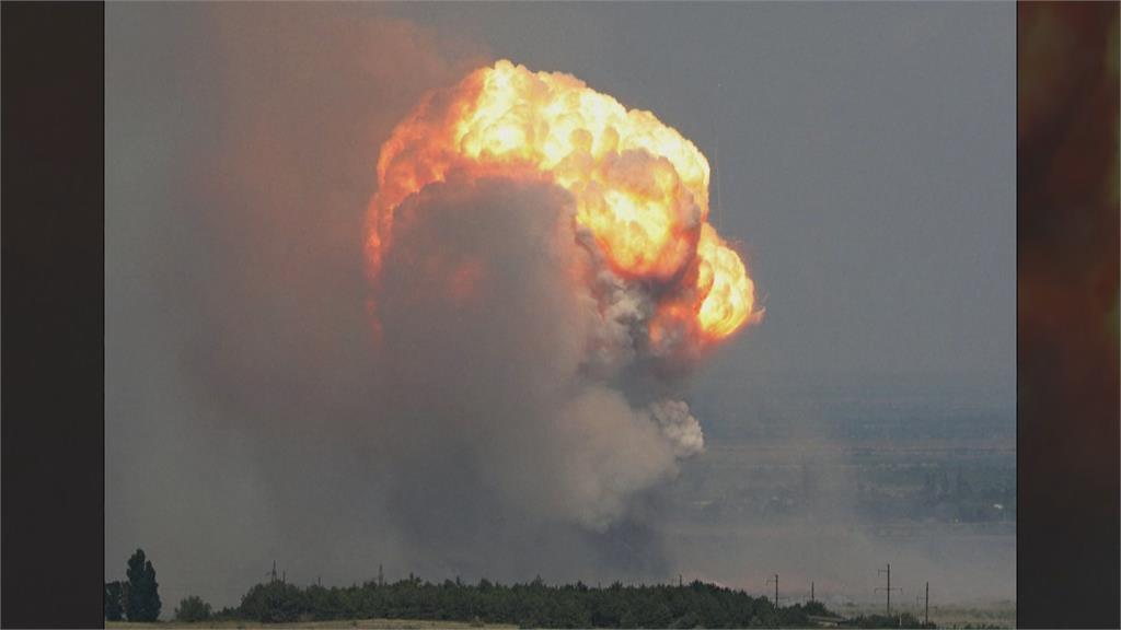 克里米亞彈藥庫爆炸　俄羅斯控烏克蘭攻擊