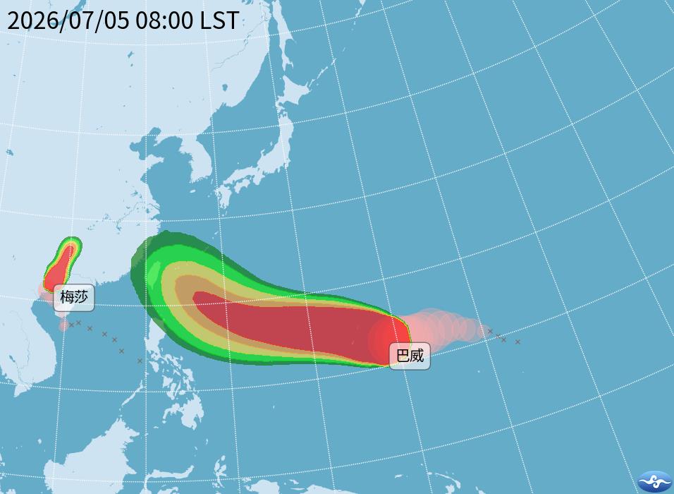 快新聞／颱風假真的穩了？「巴威」最新預測曝光　專家：這時宜花登陸