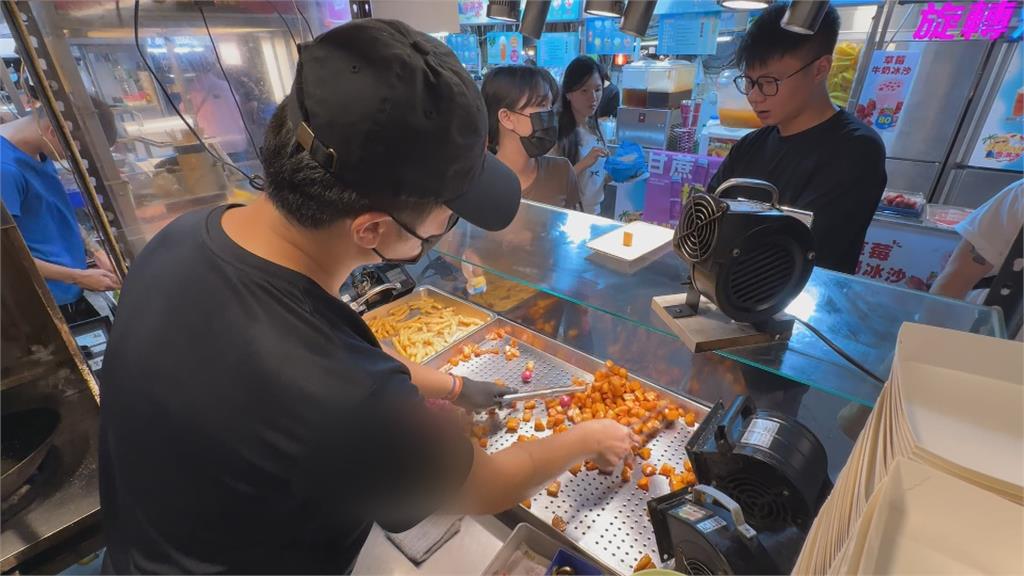 瑞豐夜市唯一一間! 拔絲地瓜小巧精緻擄獲客人心