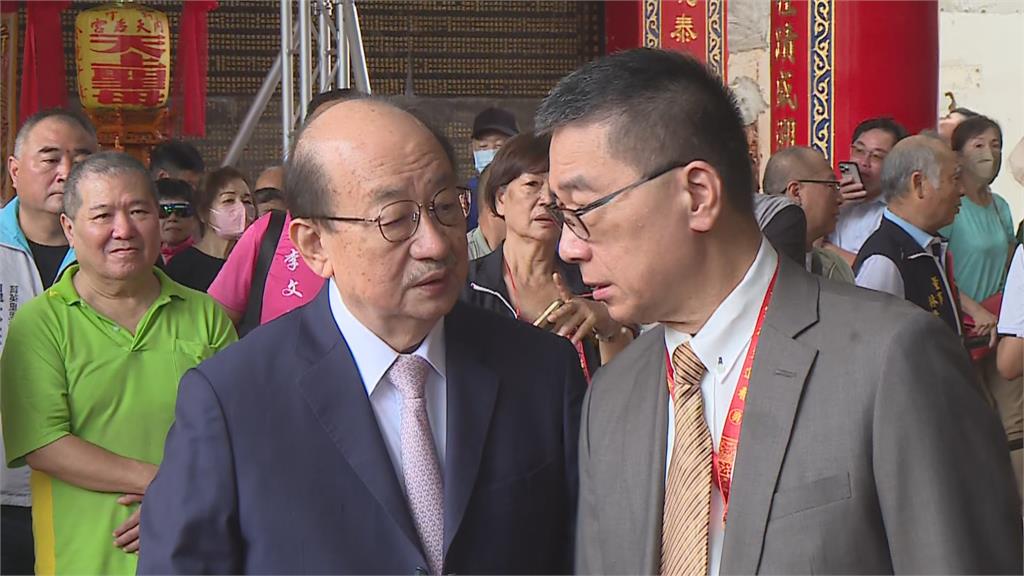 快新聞/新竹巡迴座談!民進黨團總召去留備受關注 賴清德、柯建銘互動畫面曝