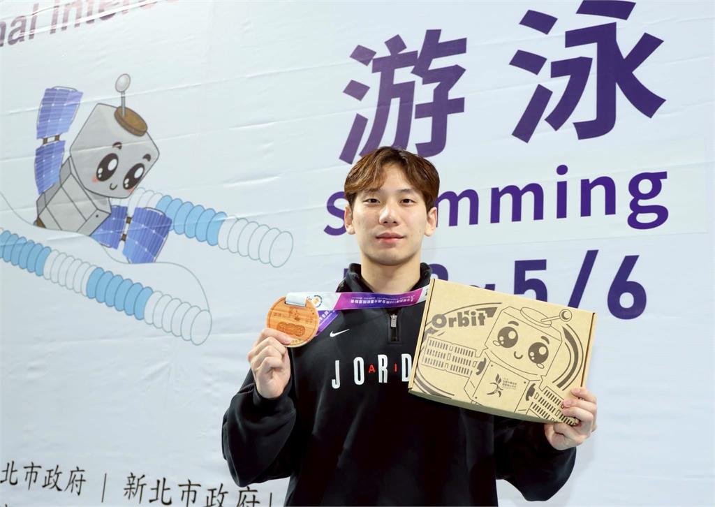 全大運／台灣「蝶王」王冠閎決賽游出51秒90破全國紀錄！衛冕金牌完成6連霸