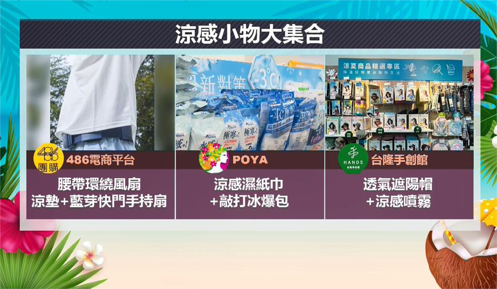 小風扇不夠涼?腰帶環繞風扇搶散熱商機 天氣炎熱 涼感小物大集合
