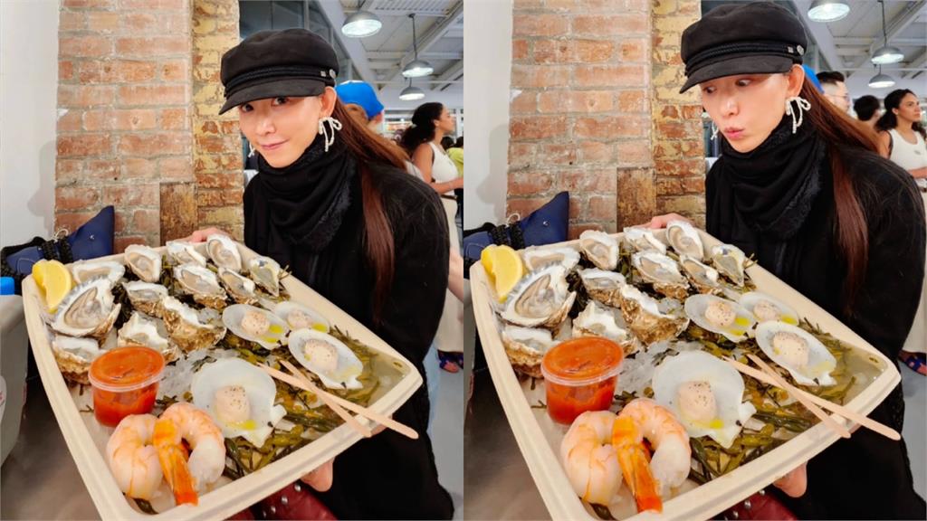 50歲林志玲「0精修生活照」曝光!「偽素顏」逛海鮮市場…網讚:星味藏不住