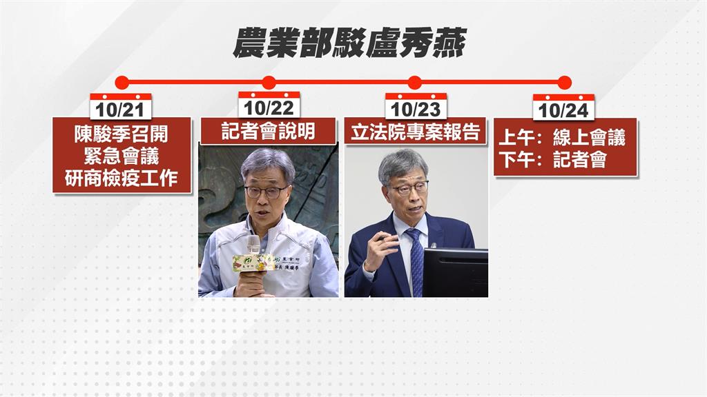 台中爆非洲豬瘟盧秀燕挨轟神隱 陳駿季:中央地方應該合作