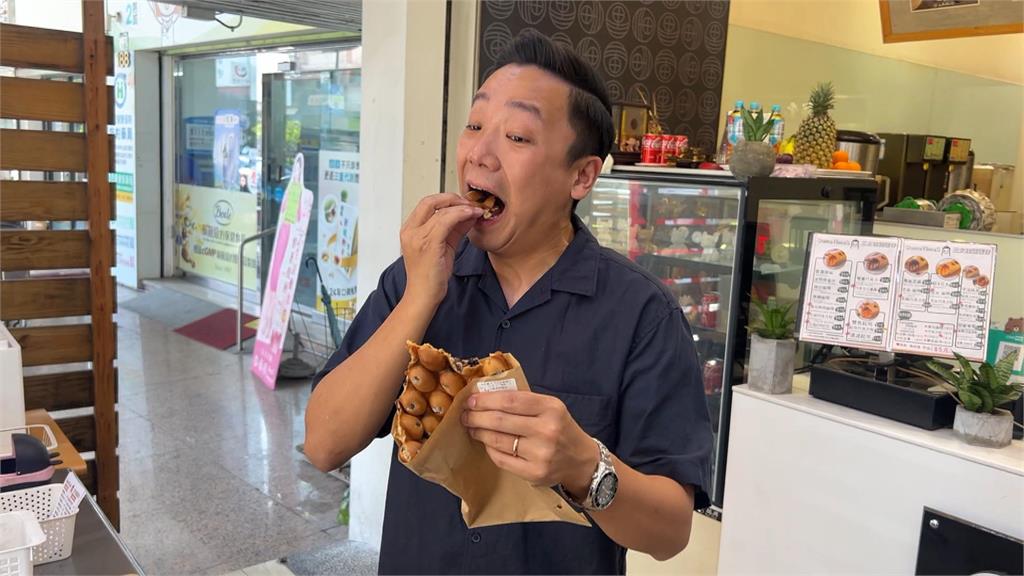 高雄美食通／議員選將張以理愛店　「三種口感雞蛋仔」療癒心靈