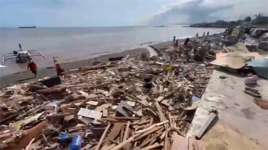 颱風海鷗重創菲律賓 至少85死75失蹤 宿霧淪重災區!數十人死亡上千人流離失所