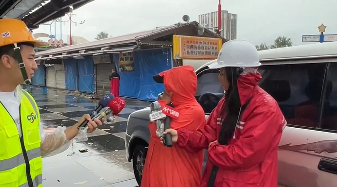 快新聞／地震、颱風接連襲來！東大門夜市滿目瘡痍　攤商揭慘況哽咽：真的很無助